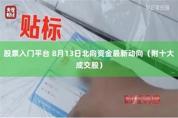 股票入门平台 8月13日北向资金最新动向（附十大成交股）