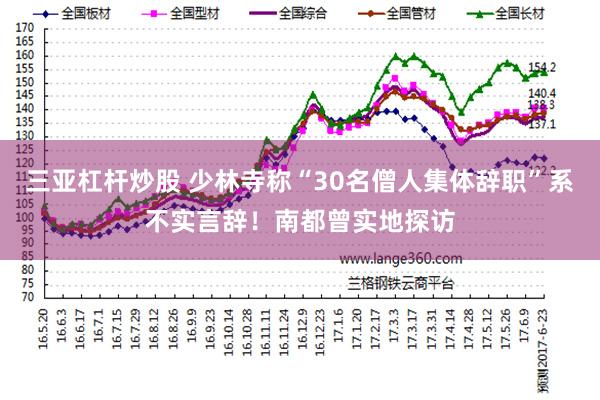三亚杠杆炒股 少林寺称“30名僧人集体辞职”系不实言辞！南都曾实地探访