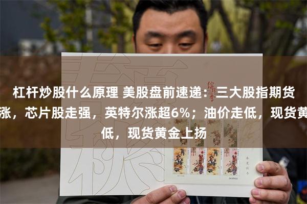 杠杆炒股什么原理 美股盘前速递：三大股指期货集体上涨，芯片股走强，英特尔涨超6%；油价走低，现货黄金上扬