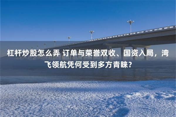 杠杆炒股怎么弄 订单与荣誉双收、国资入局,湾飞领航凭何受到多方青睐?