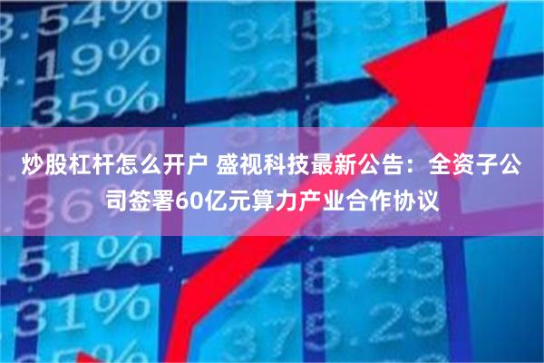 炒股杠杆怎么开户 盛视科技最新公告：全资子公司签署60亿元算力产业合作协议