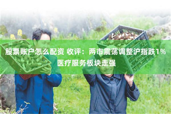 股票账户怎么配资 收评：两市震荡调整沪指跌1% 医疗服务板块走强