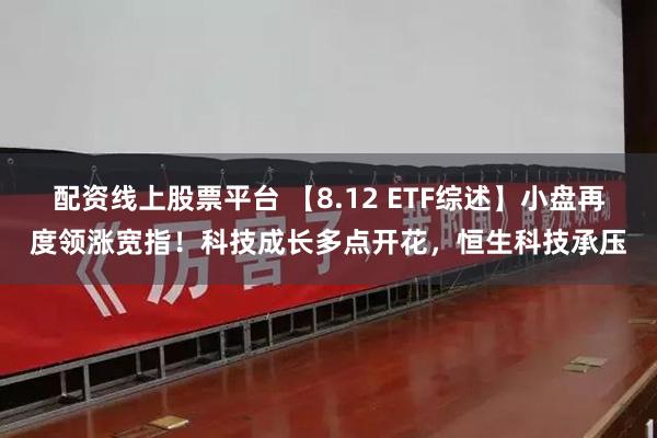 配资线上股票平台 【8.12 ETF综述】小盘再度领涨宽指！科技成长多点开花，恒生科技承压