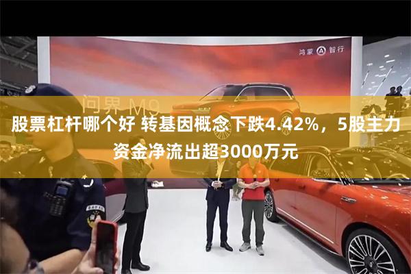 股票杠杆哪个好 转基因概念下跌4.42%，5股主力资金净流出超3000万元