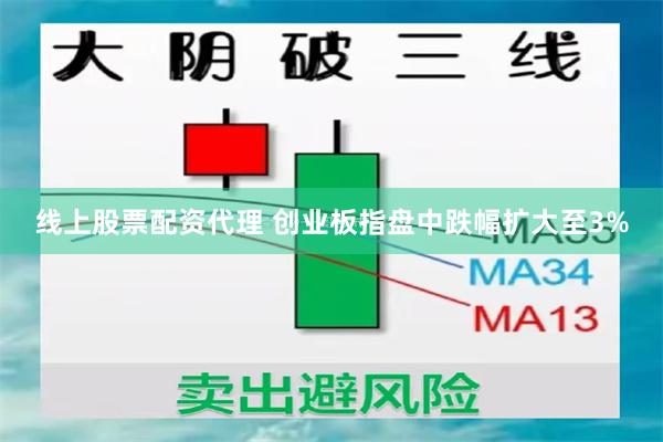 线上股票配资代理 创业板指盘中跌幅扩大至3%