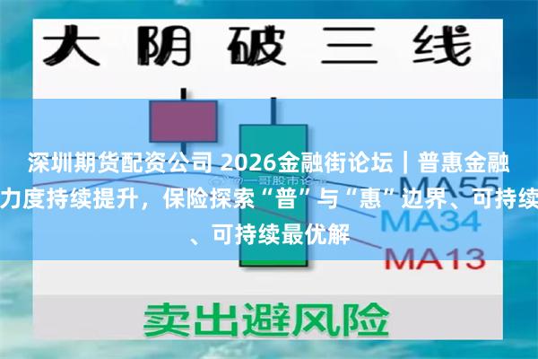 深圳期货配资公司 2026金融街论坛｜普惠金融：保障力度持续提升，保险探索“普”与“惠”边界、可持续最优解